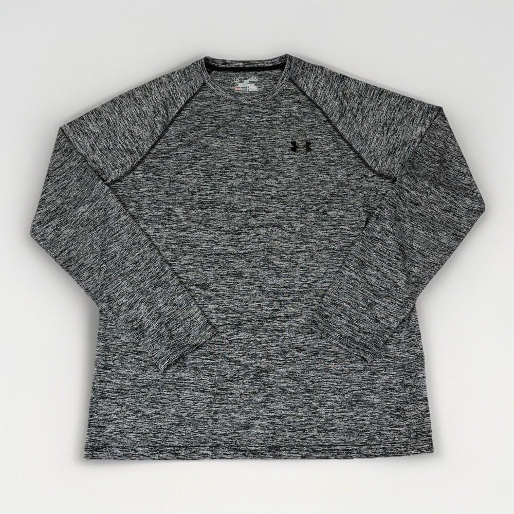 Under Armour HeatGear Mens Loose Fit Long Sleeve Training Mens M Shirt Athletic